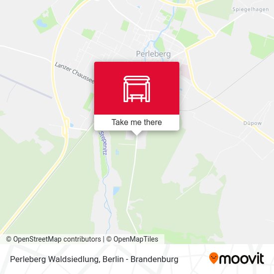 Карта Perleberg Waldsiedlung