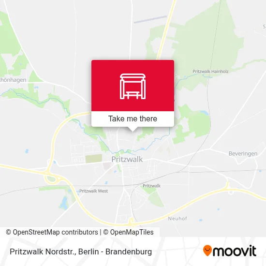 Pritzwalk Nordstr. map