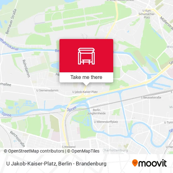 Карта U Jakob-Kaiser-Platz