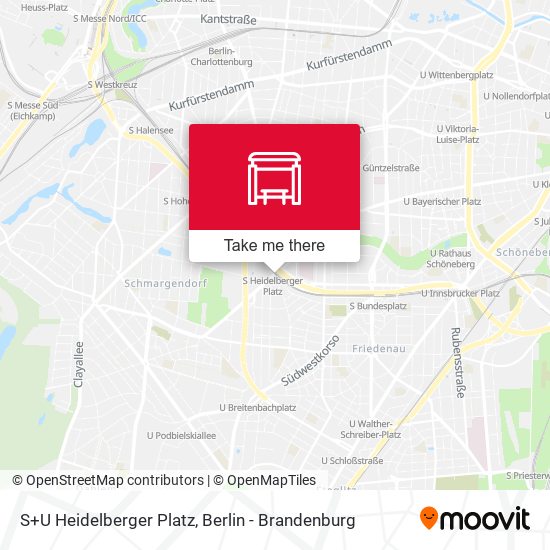 S+U Heidelberger Platz map