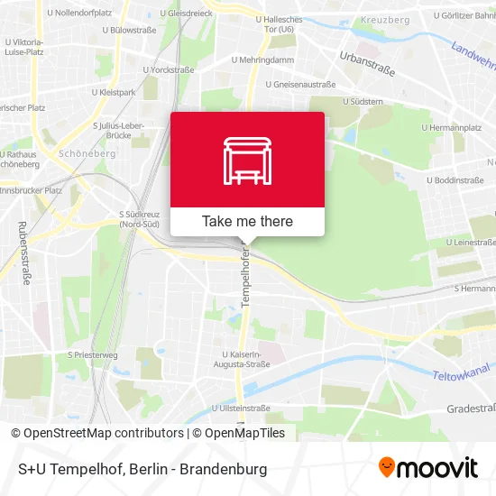 Карта S+U Tempelhof