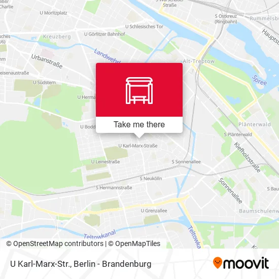U Karl-Marx-Str. map