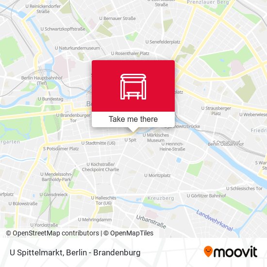 U Spittelmarkt map