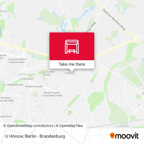 Карта U Hönow