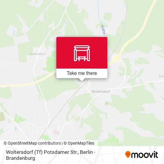 Карта Woltersdorf (Tf) Potsdamer Str.