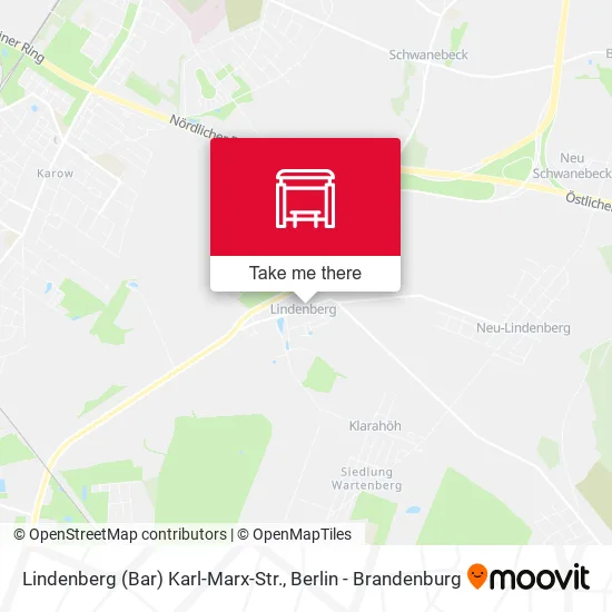 Карта Lindenberg (Bar) Karl-Marx-Str.
