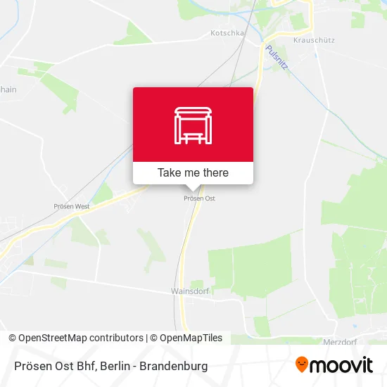 Карта Prösen Ost Bhf