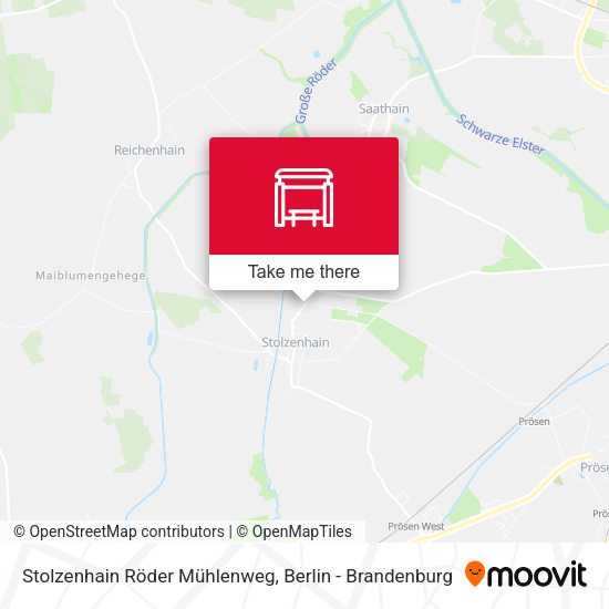 Stolzenhain Röder Mühlenweg map