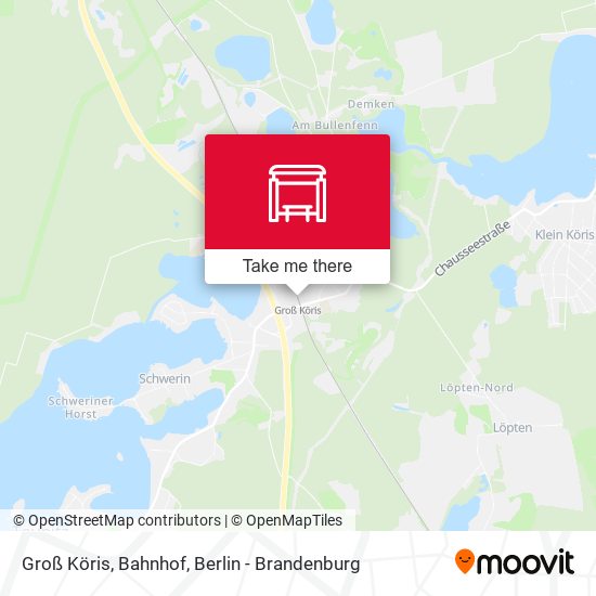 Groß Köris, Bahnhof map