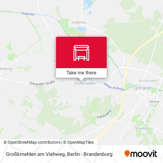 Карта Großkmehlen am Viehweg