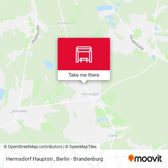 Hermsdorf Hauptstr. map