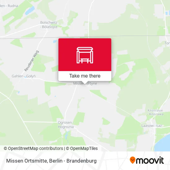 Карта Missen Ortsmitte
