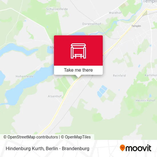 Hindenburg Kurth map