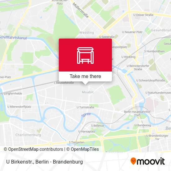 Карта U Birkenstr.