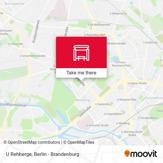 Карта U Rehberge