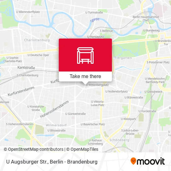 Карта U Augsburger Str.