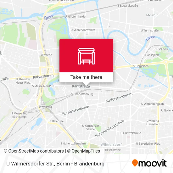 Карта U Wilmersdorfer Str.