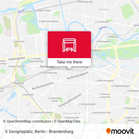 S Savignyplatz map
