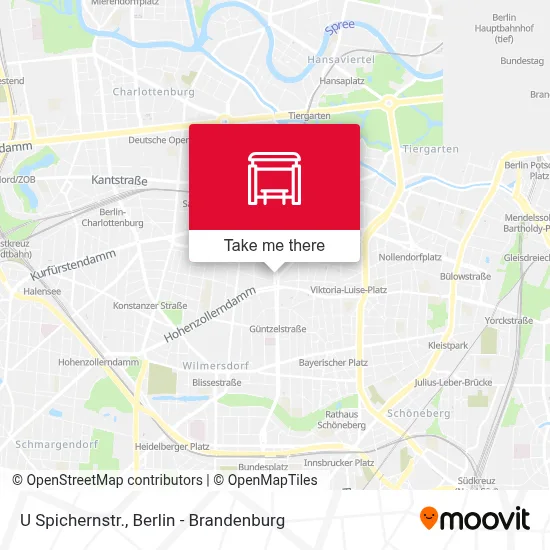 U Spichernstr. map