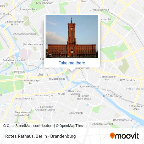 Rotes Rathaus map