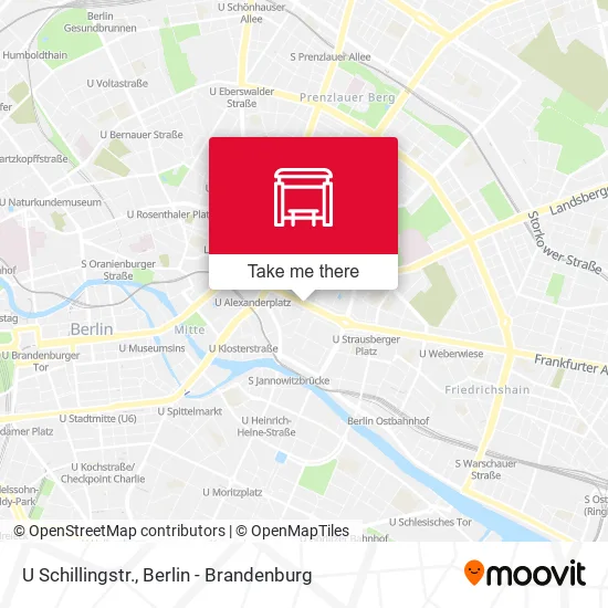 Карта U Schillingstr.