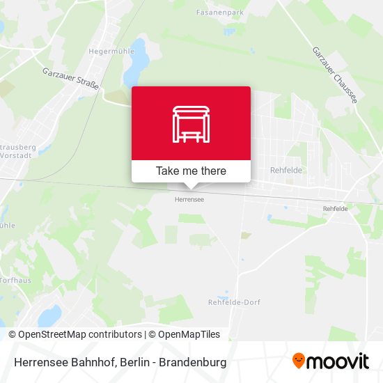 Herrensee Bahnhof map