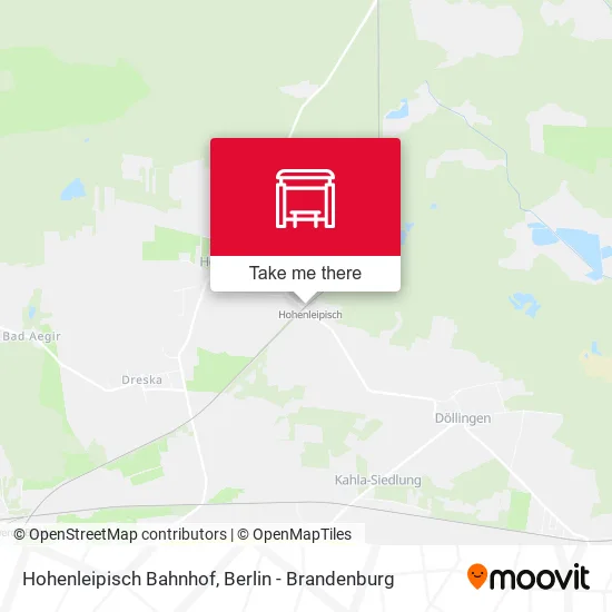 Карта Hohenleipisch Bahnhof