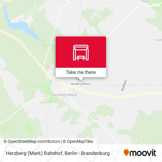 Herzberg (Mark) Bahnhof map