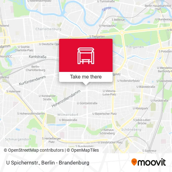 U Spichernstr. map