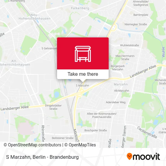 Карта S Marzahn