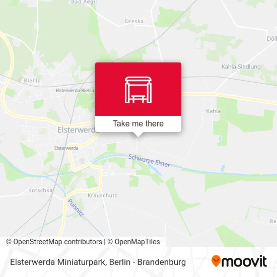 Elsterwerda Miniaturpark map