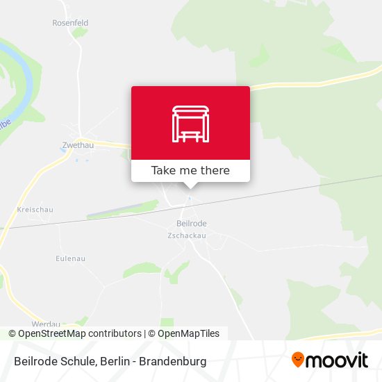 Beilrode Schule map