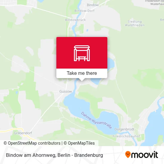 Bindow am Ahornweg map