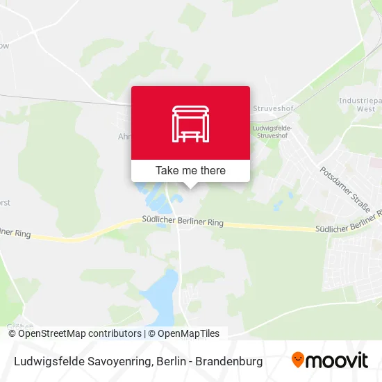 Карта Ludwigsfelde Savoyenring