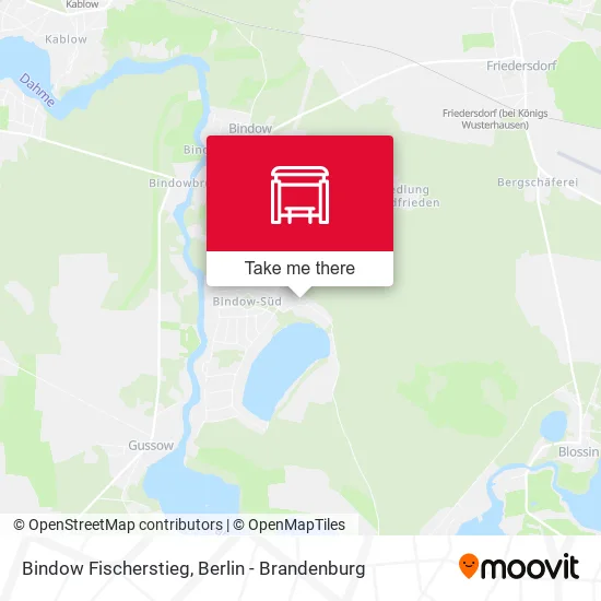 Карта Bindow Fischerstieg