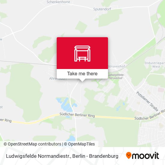 Ludwigsfelde Normandiestr. map