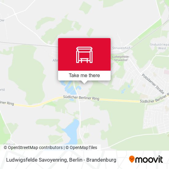 Ludwigsfelde Savoyenring map