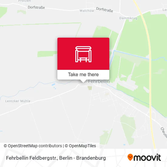 Карта Fehrbellin Feldbergstr.