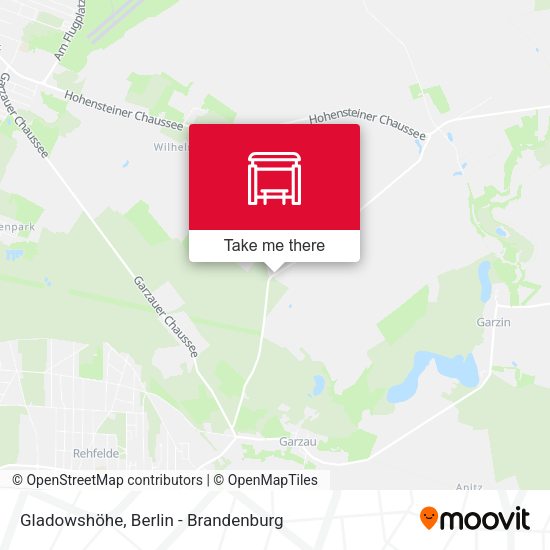 Gladowshöhe map