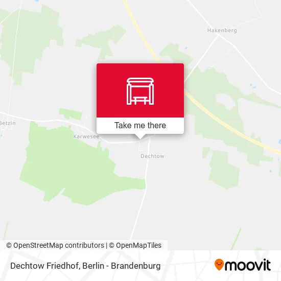 Карта Dechtow Friedhof
