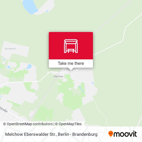 Melchow Eberswalder Str. map