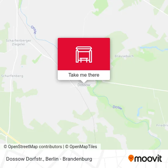 Dossow Dorfstr. map