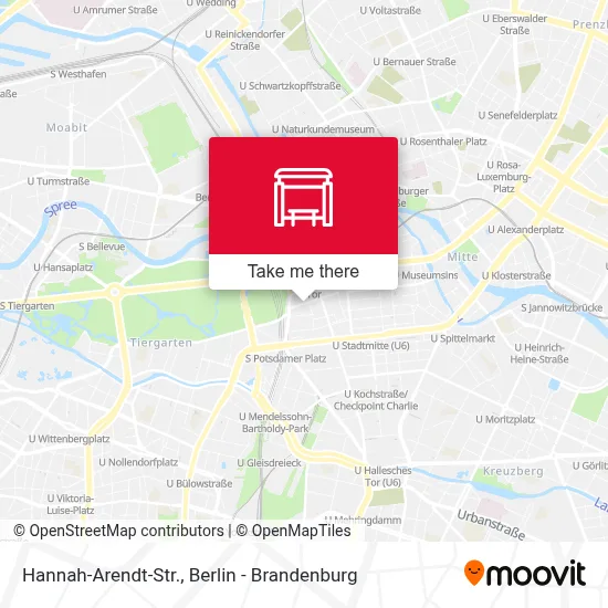 Hannah-Arendt-Str. map