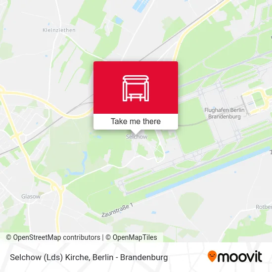 Selchow (Lds) Kirche map