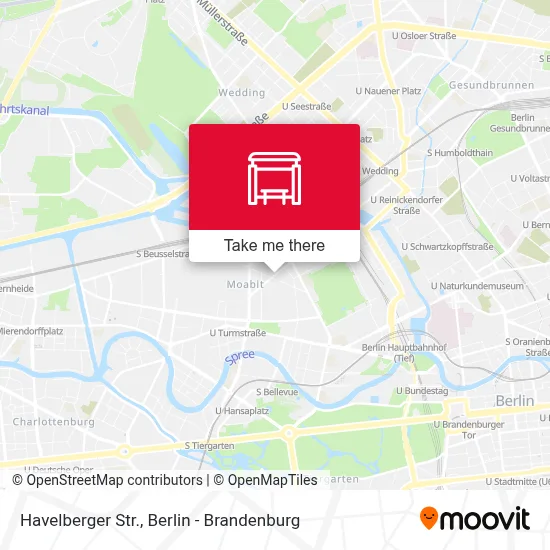 Havelberger Str. map