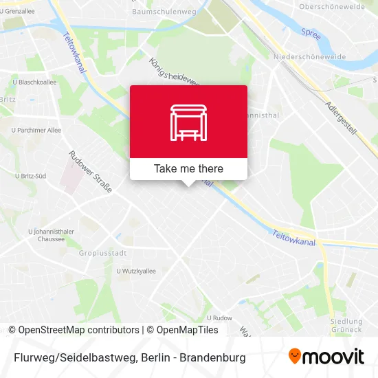 Flurweg/Seidelbastweg map