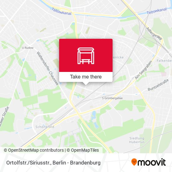 Ortolfstr./Siriusstr. map