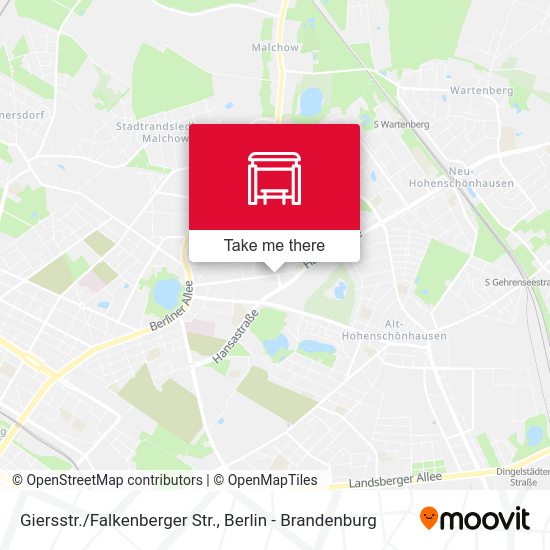 Карта Giersstr./Falkenberger Str.