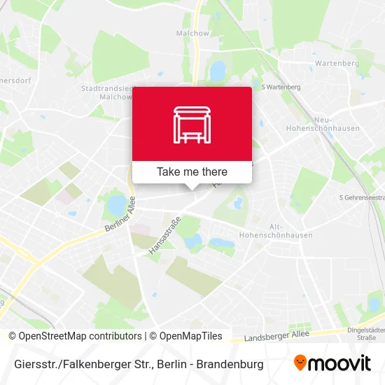 Карта Giersstr./Falkenberger Str.