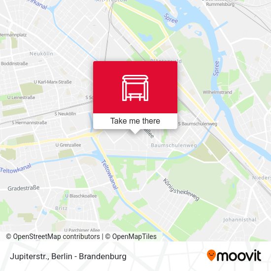 Карта Jupiterstr.